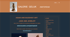 Desktop Screenshot of galeriegeluk.nl