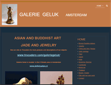 Tablet Screenshot of galeriegeluk.nl